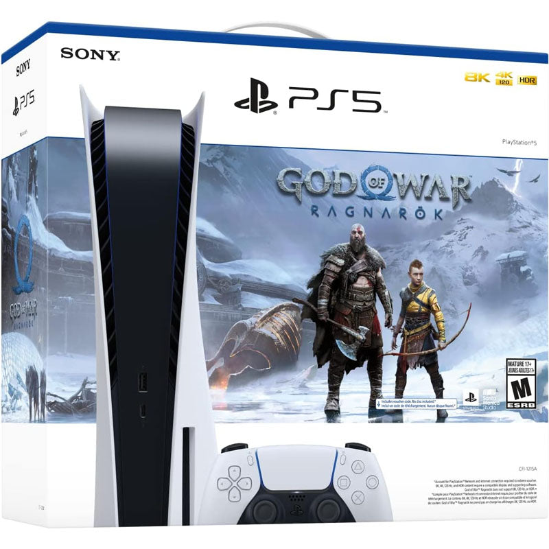 PlayStation 5 - Disc Edition - God of War Ragnarök Bundle - Games4u Pakistan