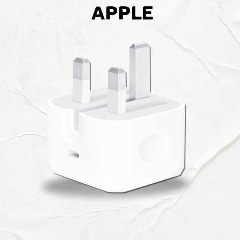 Apple 20W USB-C 3 Pin adapter - Games4u Pakistan