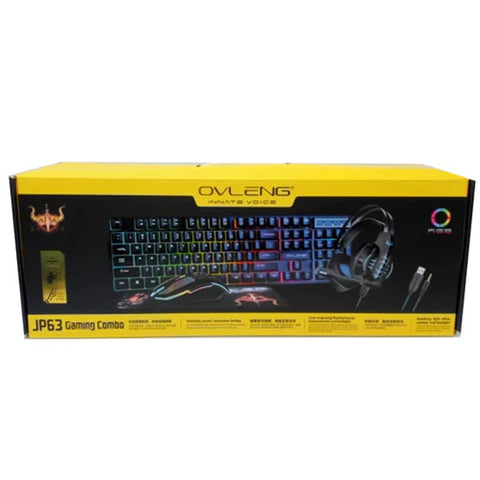 Ovleng JP63 4-in-1 Gaming Combo Set