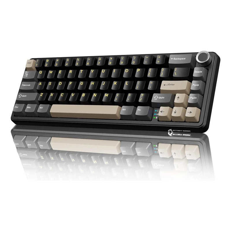 Attack Shark X66 Wireless Mechanical Gaming Keyboard - Star Black