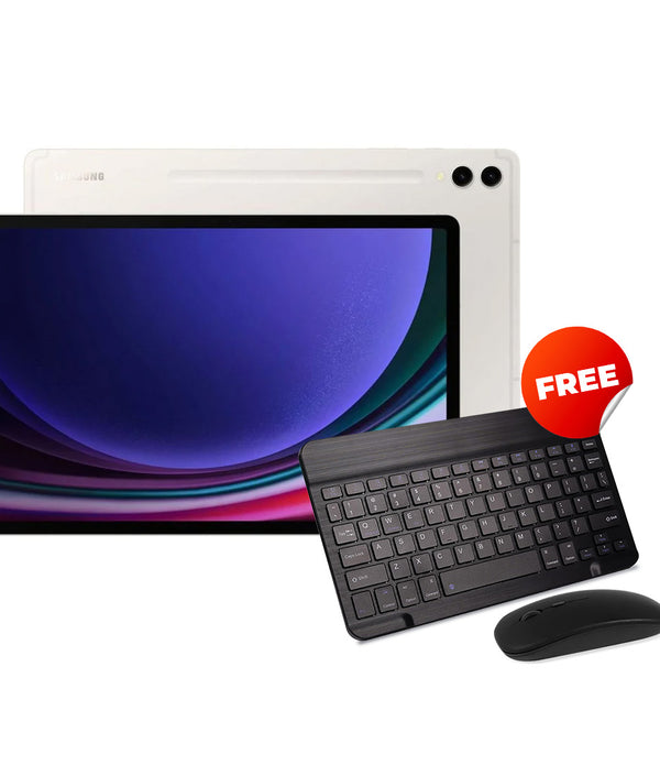 Samsung Galaxy Tab S9+ SM-X810-B Tablet – WiFi 512GB 12GB 12.4inch Beige With S-Pen + Free Combo Keyboard + Mouse+ - Games4u Pakistan