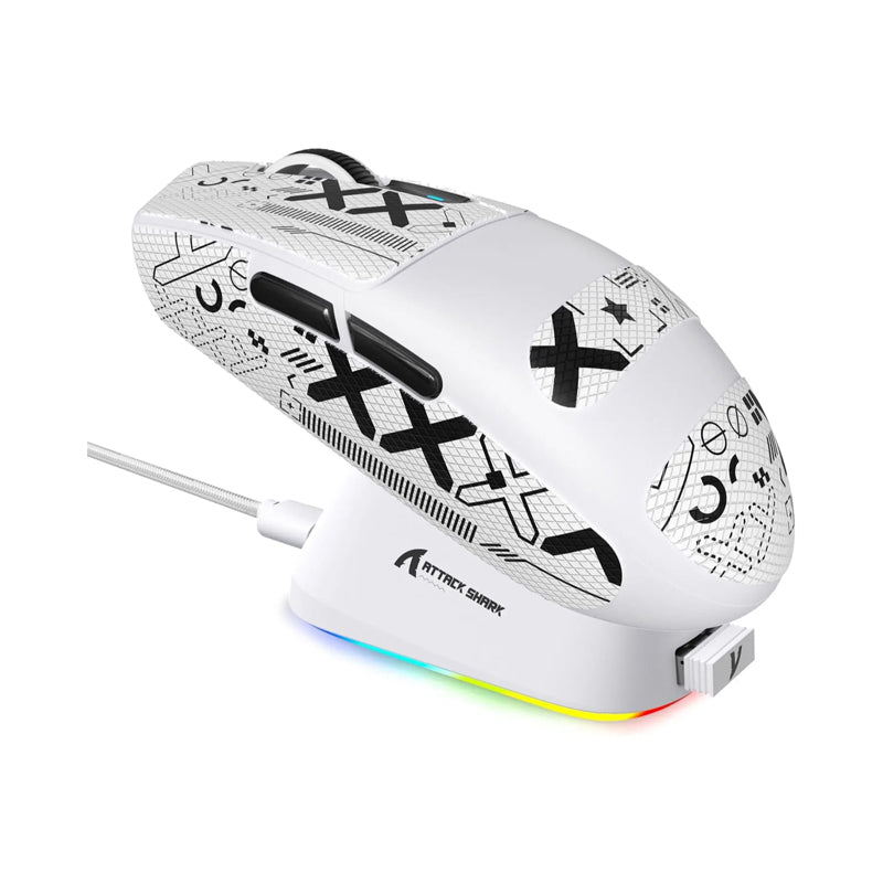 Attack Shark G3Pro Wireless Gaming Mouse - White
