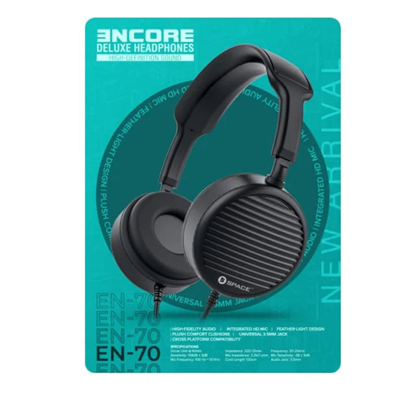 Space Headphone Encore En-70 - Black