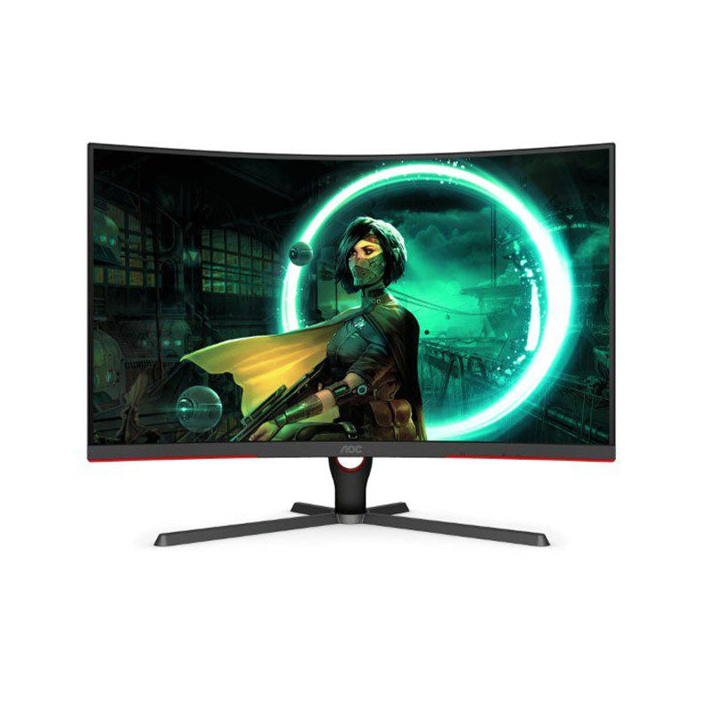 AOC CQ32G3SE 32″ 165Hz 1ms 2K 1440p QHD VA Curved Gaming Monitor - Games4u Pakistan