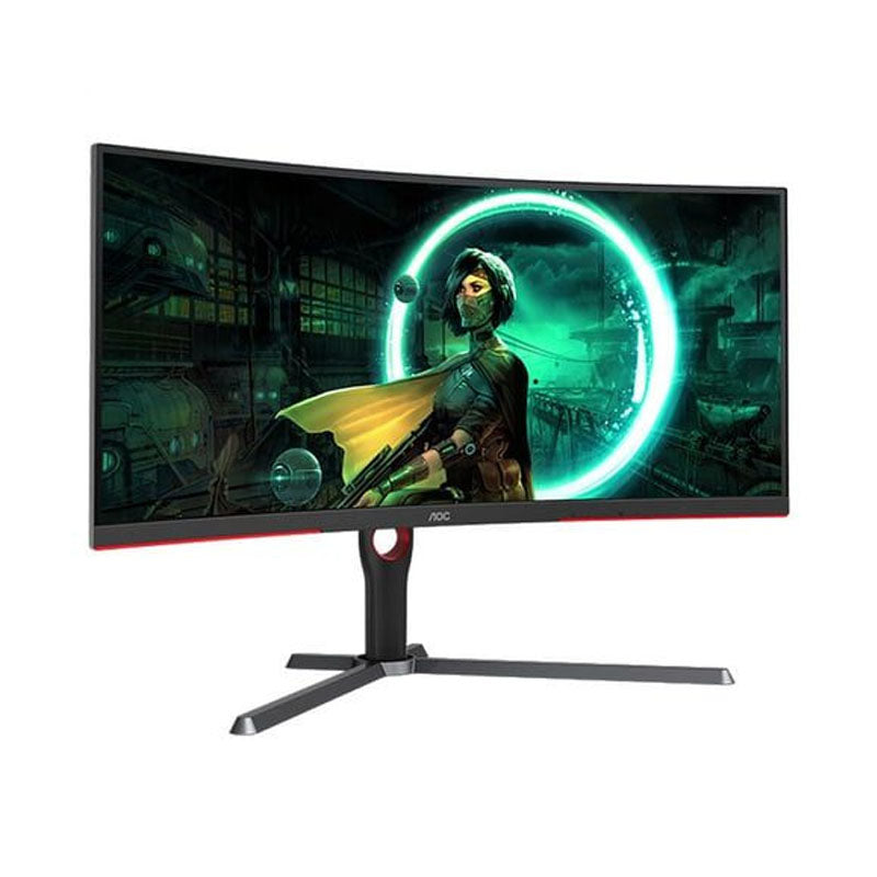 AOC CU34G3S 34″ Curved Gaming Monitor - Games4u Pakistan