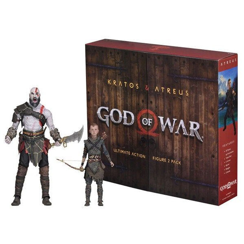 NECA God of War Kratos & Atreus Action Figure - Games4u Pakistan