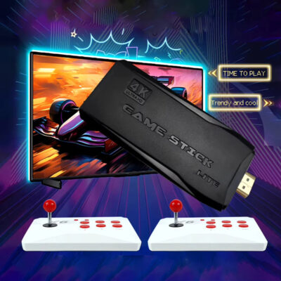 X6 Video Game Console with Double Arcade Joystick 64GB Built-in 20000+ Games - Image 2