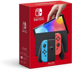 Nintendo Switch OLED - Neon Blue/Neon Red - Games4u Pakistan