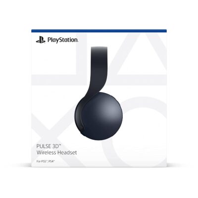 PlayStation PULSE 3D Wireless Headset – Midnight Black - Games4u Pakistan