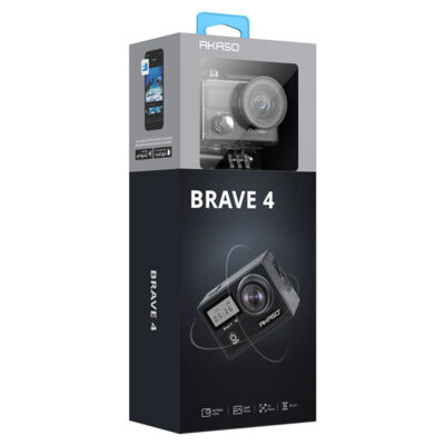 Akaso Brave 4 4K 20MP WiFi Action Camera Ultra HD with EIS 30m Waterproof - Image 3