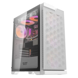 DarkFlash DK361 Hexagon Mesh ATX PC Case