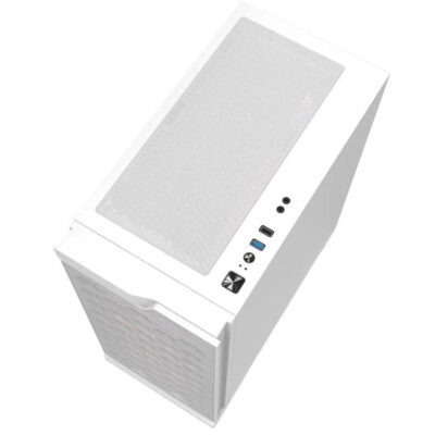 DarkFlash DK361 Hexagon Mesh ATX PC Case - Image 4
