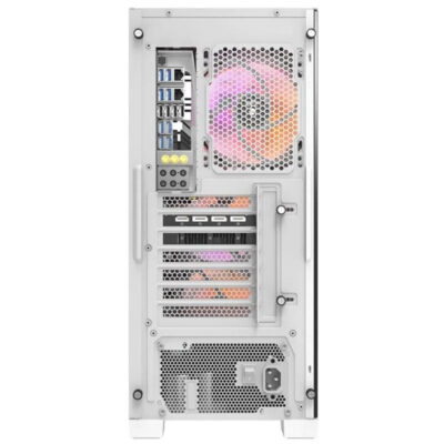 DarkFlash DK361 Hexagon Mesh ATX PC Case - Image 5