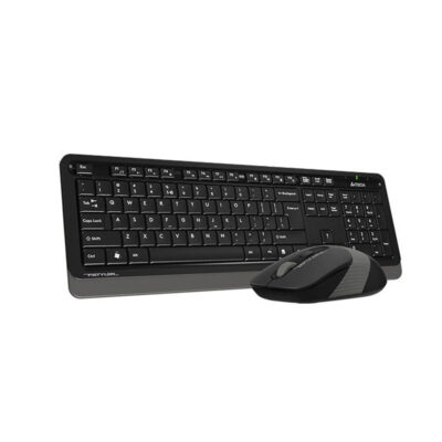A4Tech Fstyler FG1010S 2.4G Power-Saving Wireless Desktop Set - Grey - Image 2