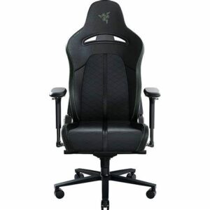 Razer Iskur Gaming Chair- Black/Green - Games4u Pakistan
