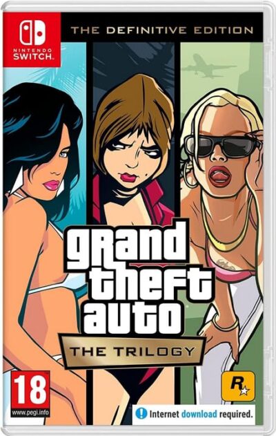Grand Theft Auto: The Trilogy (The Definitive Edition) - Nintendo Switch