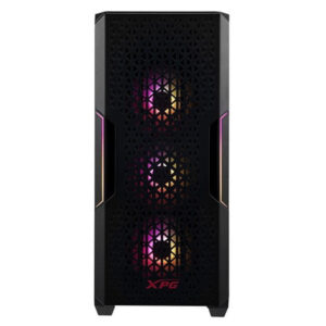 XPG STARKER Mid Tower Gaming Chassis - Black - Games4u Pakistan
