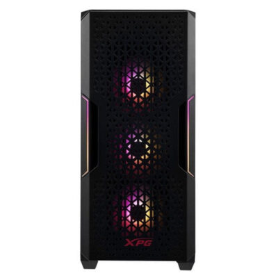 XPG STARKER Mid Tower Gaming Chassis - Black - Games4u Pakistan