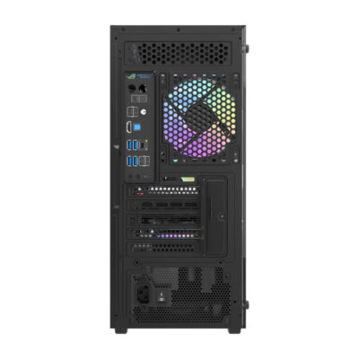 Darkflash DK353 Gaming Case with 4ARGB Fans - Black - Image 2