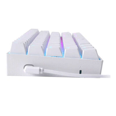 Redragon K630 Dragon Born 60% Wired RGB Mechanical Gaming Keyboard - White - Image 2