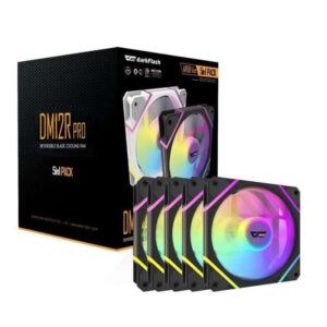 DarkFlash DM12 Pro 3 in 1 A-RGB Cooling Fans with Remote and Controller