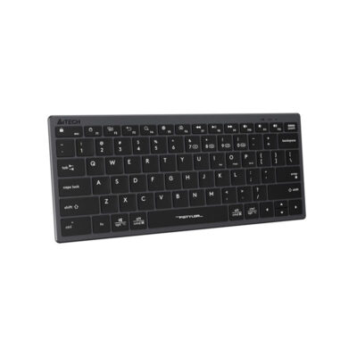 A4tech Fstyler FBX51C Dual Mode Bluetooth / 2.4G Wireless Compact Rechargeable Keyboard