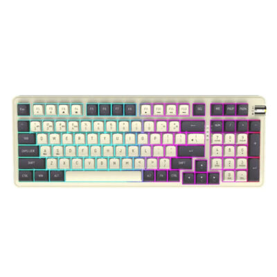 DarkFlash DF98 Tri-ModeRGB Mechanical Gaming Keyboard – Twilight - Image 2