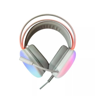 KGaming K99 Virtual 7.1 USB Gaming Headset - White - Image 4
