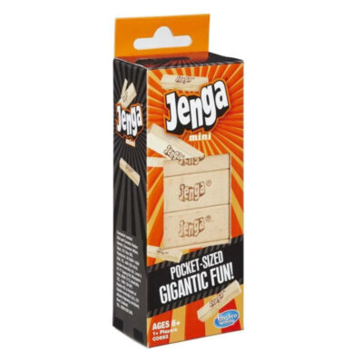 Classic Jenga Mini Wooden Stacking Tower - Image 2