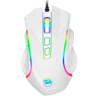 Redragon M607 GRIFFIN RGB 7200 DPI Gaming Mouse (White)