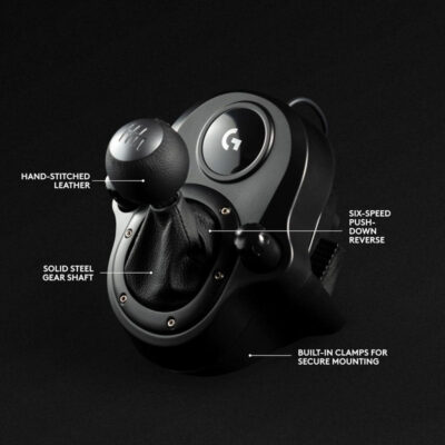 Logitech G923 Racing Wheel and Pedals with Logitech G Driving Force Shifter - Image 4