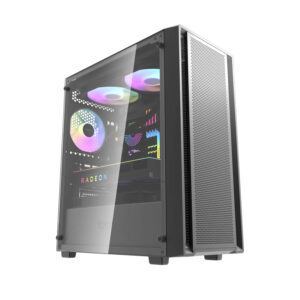 Darkflash DK353 Gaming Case with 4ARGB Fans - Black