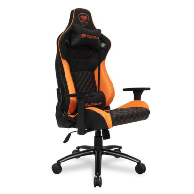 COUGAR Explore S Gaming Chair – Orange/Black - Games4u Pakistan