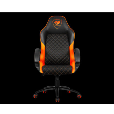 COUGAR FUSION HIGH COMFORT GAMING CHAIR Orange/ Black - Games4u Pakistan