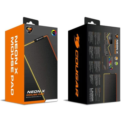 Cougar NEON X RGB Large Smooth Cloth Gaming Mouse Pad - Games4u Pakistan