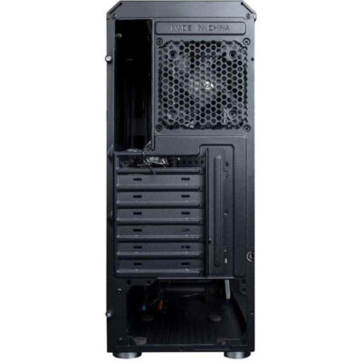 1st player R3-A Mid-Tower Gaming Case Without Any Fan - Black - Games4u Pakistan