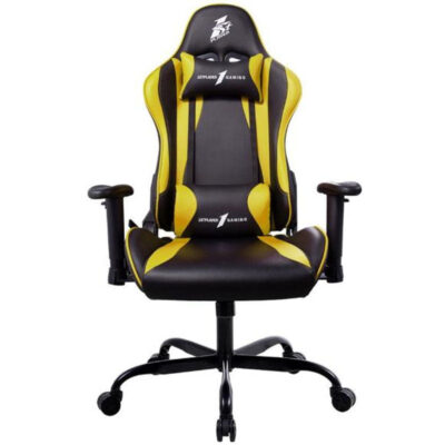 1st Player S01 Black & Yellow Dedicated to improving gamers Gaming Chair - Games4u Pakistan