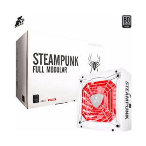 1st Player Steampunk PS650AX ARGB 80 Plus Silver Full Modular Gaming Power Supply Unit - Games4u Pakistan