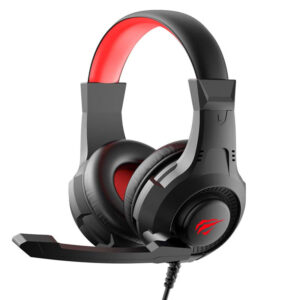 Havit H2031d Gaming Headset (Black/Red) - Games4u Pakistan