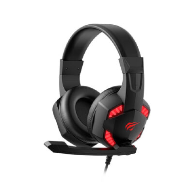 Havit H2032d Gaming Headphones – Black/Red - Games4u Pakistan