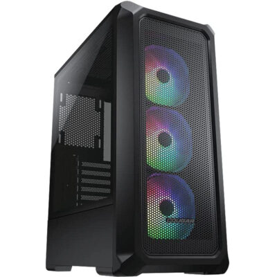 COUGAR Archon 2 Mesh RGB (Black): Elegant ARGB Mid Tower Case - Games4u Pakistan