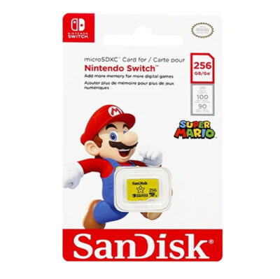 SanDisk Micro SD Card for Nintendo Switch 2 - 256gb - Image 2